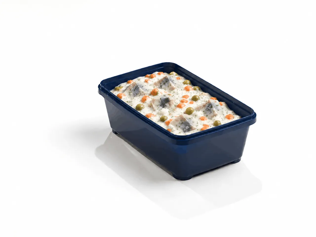 Haringhapjes in mayonaise