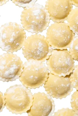 Tonijn ravioli diepvries