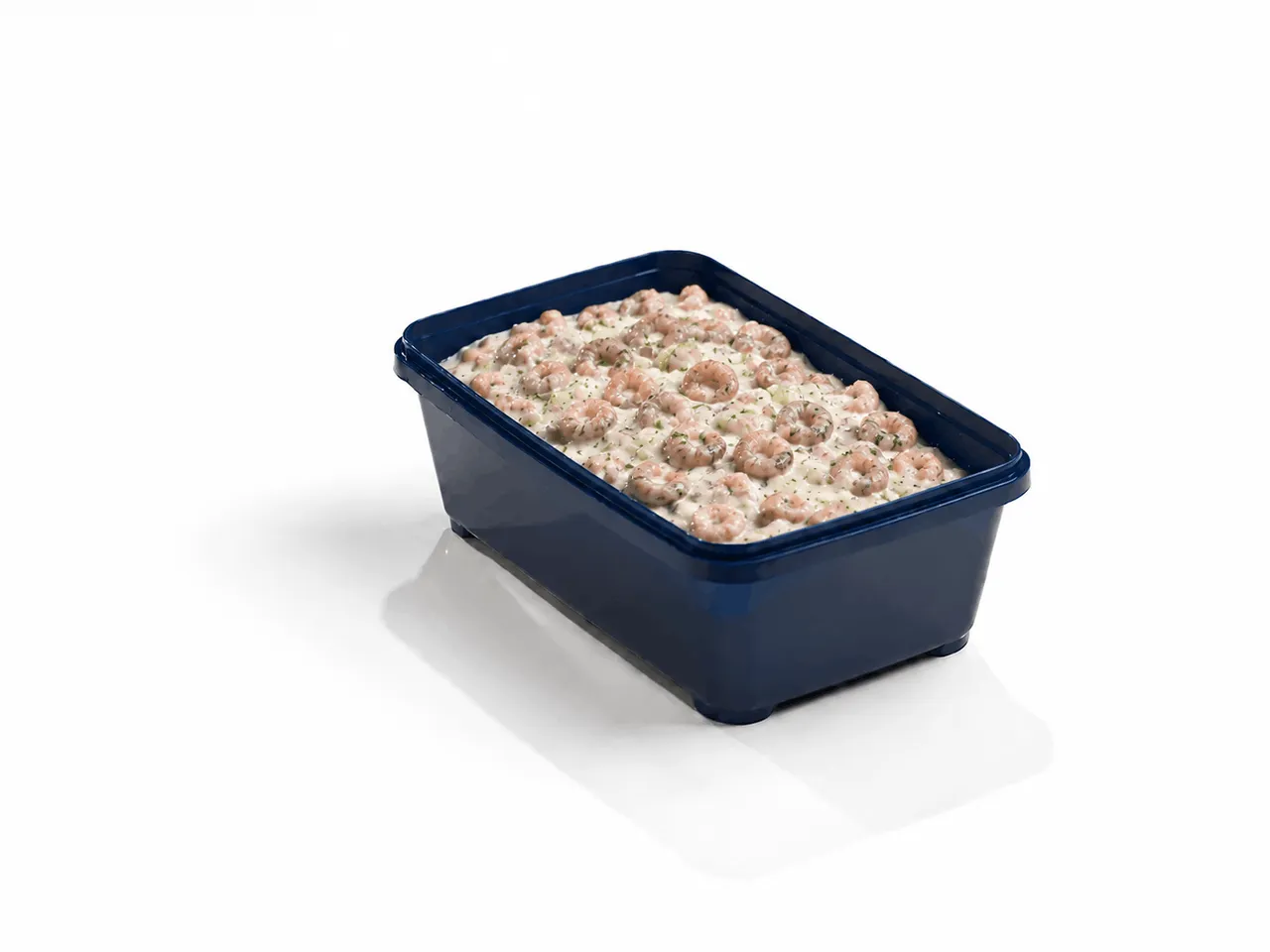 Grijze garnaalsalade
