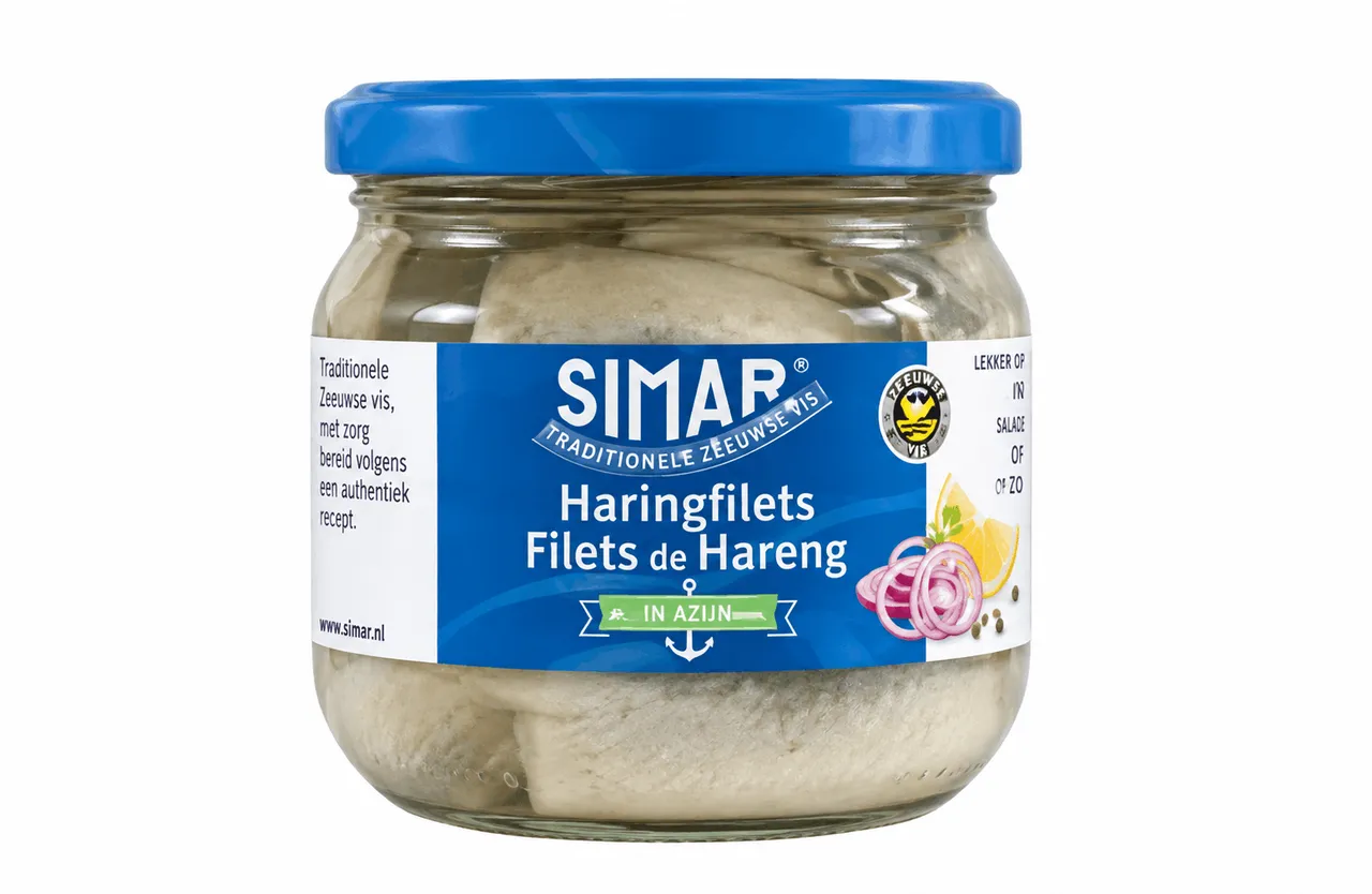 Haringfilets in azijn