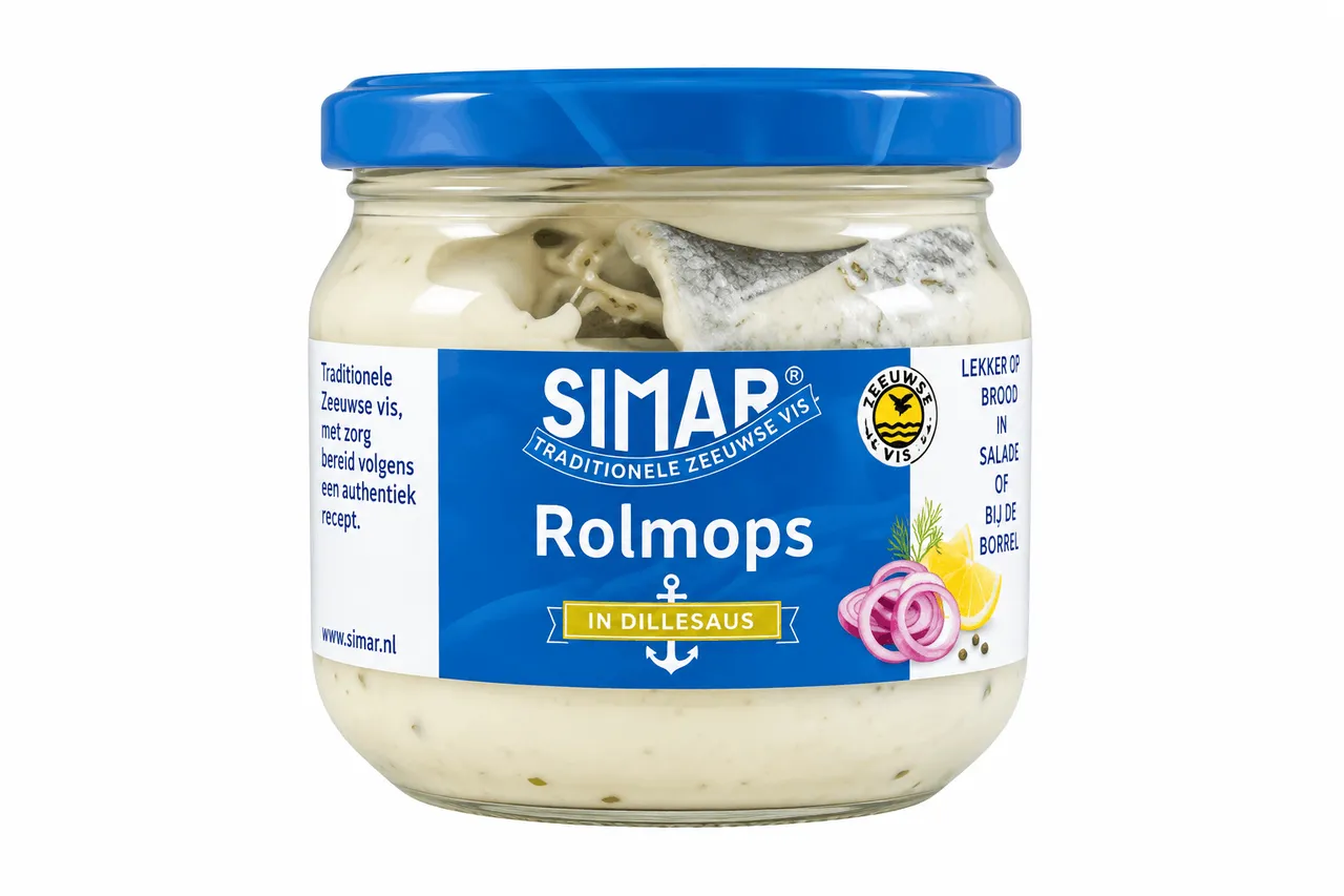 Rolmops in mayonaise