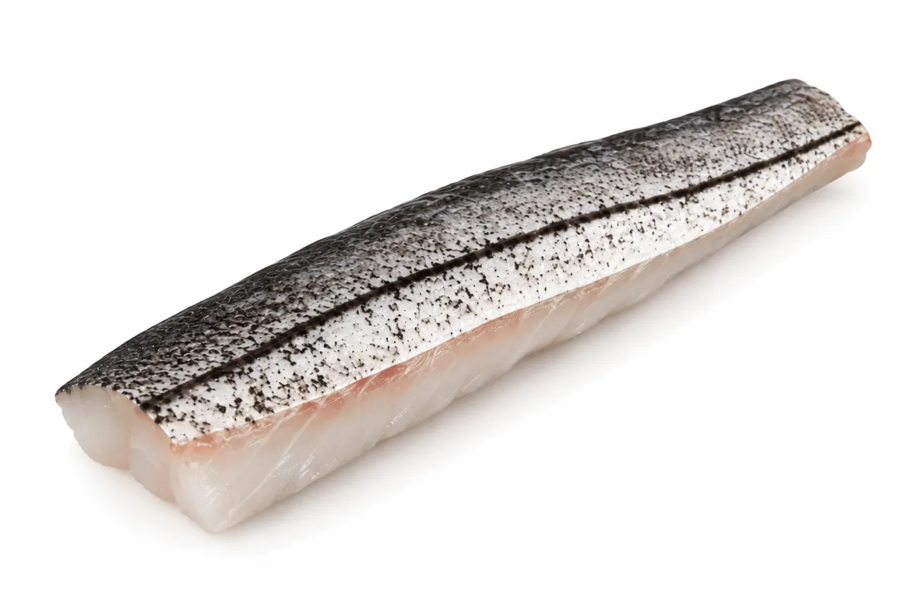 Schelvishaas met vel geschubd 120+ g/st.