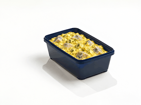 Haringhapjes in curry