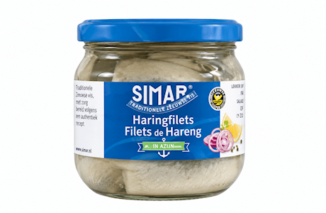 Herring fillets in vinegar
