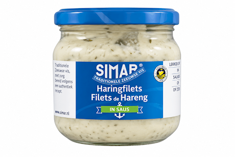 Herring fillets in tartare sauce