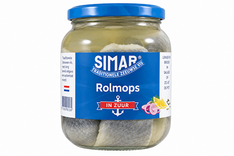 Rollmops in vinegar