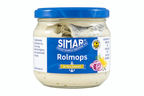 Rollmops in mayonaise