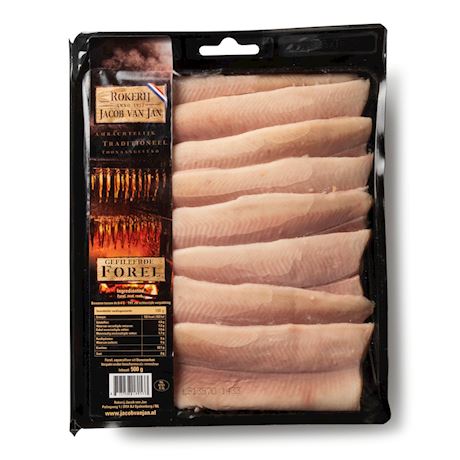 Smoked trout fillet