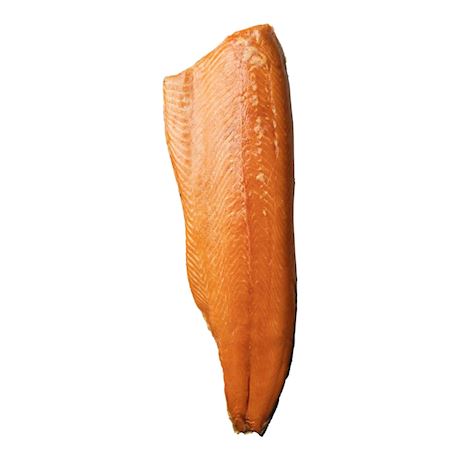 Hot smoked salmon fillet naturel